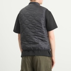 Pleasures Men's Felis Reversible Vest in Camo/Black