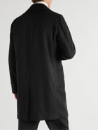 Herno - Brushed Wool and Cashmere-Blend Car Coat - Black
