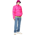 Bianca Chandon Pink Crescent Down Works Edition Down Western Pullover Jacket