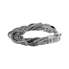 Emanuele Bicocchi Silver Multi Strand Bracelet