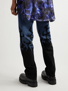 Vetements - Printed Jeans - Blue