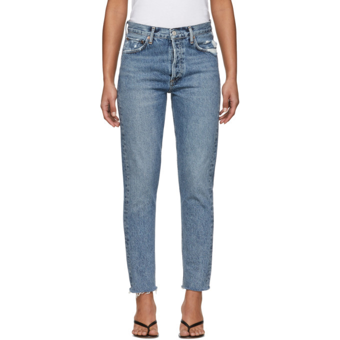 Agolde jeans jamie high hot sale rise