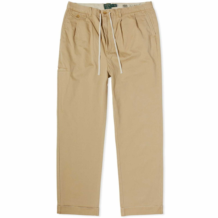 Photo: Polo Ralph Lauren Men's x Element Pleated Pant in Burmese Tan