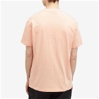 Napapijri Men's Box Logo T-Shirt in Pink Salmon