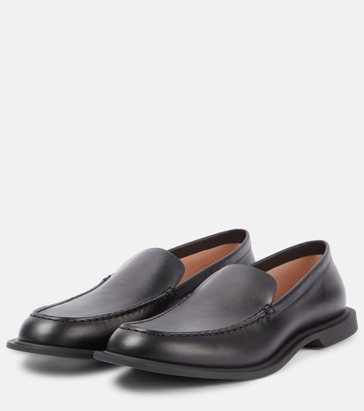The Row Nic leather loafers The Row