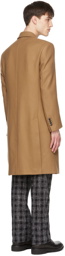 AMIRI Brown Single Breasted Lapel Coat