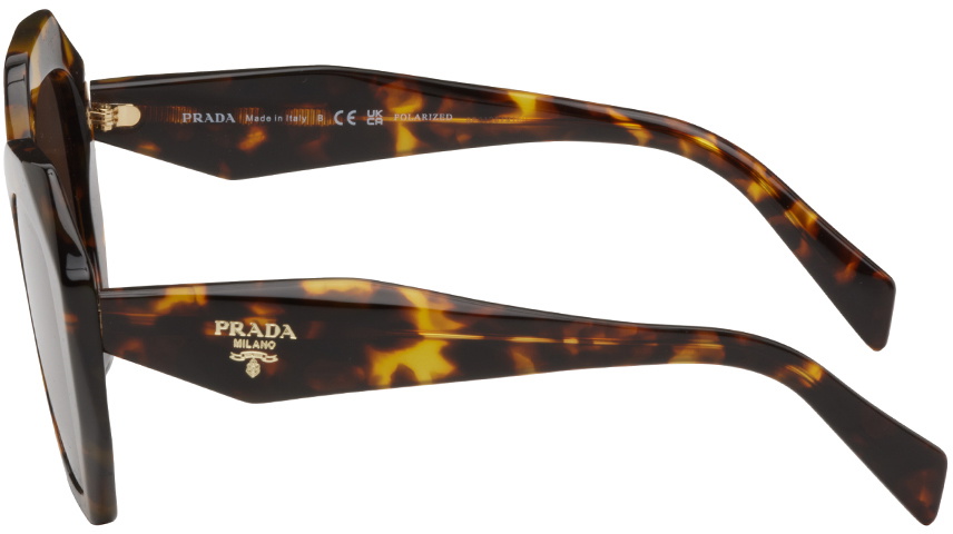 Prada Eyewear Tortoiseshell Symbole Sunglasses Prada