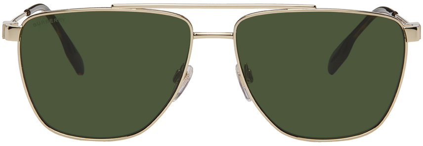 Burberry Metal Aviator Sunglasses Burberry display picture 1
