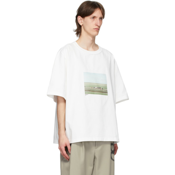 Camiel Fortgens White Landscape T-Shirt Camiel Fortgens