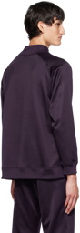 NEEDLES Purple Mock Neck Sweater
