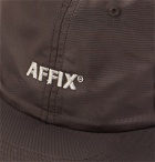 AFFIX - Logo-Embroidered Shell Baseball Cap - Brown
