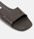 Toteme Leather slides