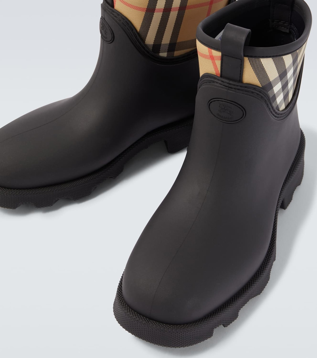 Burberry Burberry Check rain boots