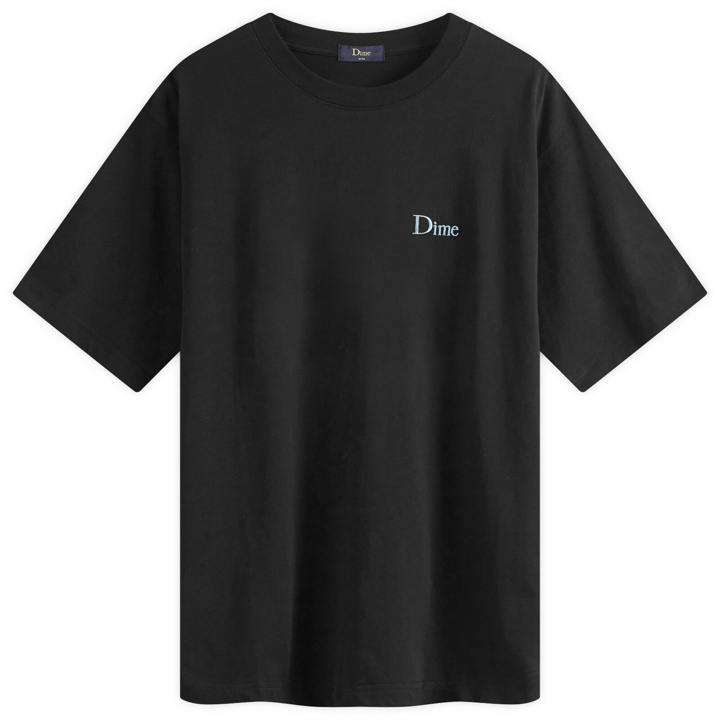 Photo: Dime Men's Classic Small Logo T-Shirt in Black