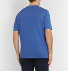 Altea - Linen T-Shirt - Blue