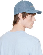 JACQUEMUS Blue 'The Gadjo baseball' Cap