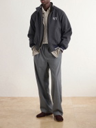 Aimé Leon Dore - Ny Highlanders Logo-Embroidered Wool-Blend Varsity Jacket - Gray