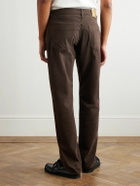 Incotex - Blue Division Straight-Leg Jeans - Brown