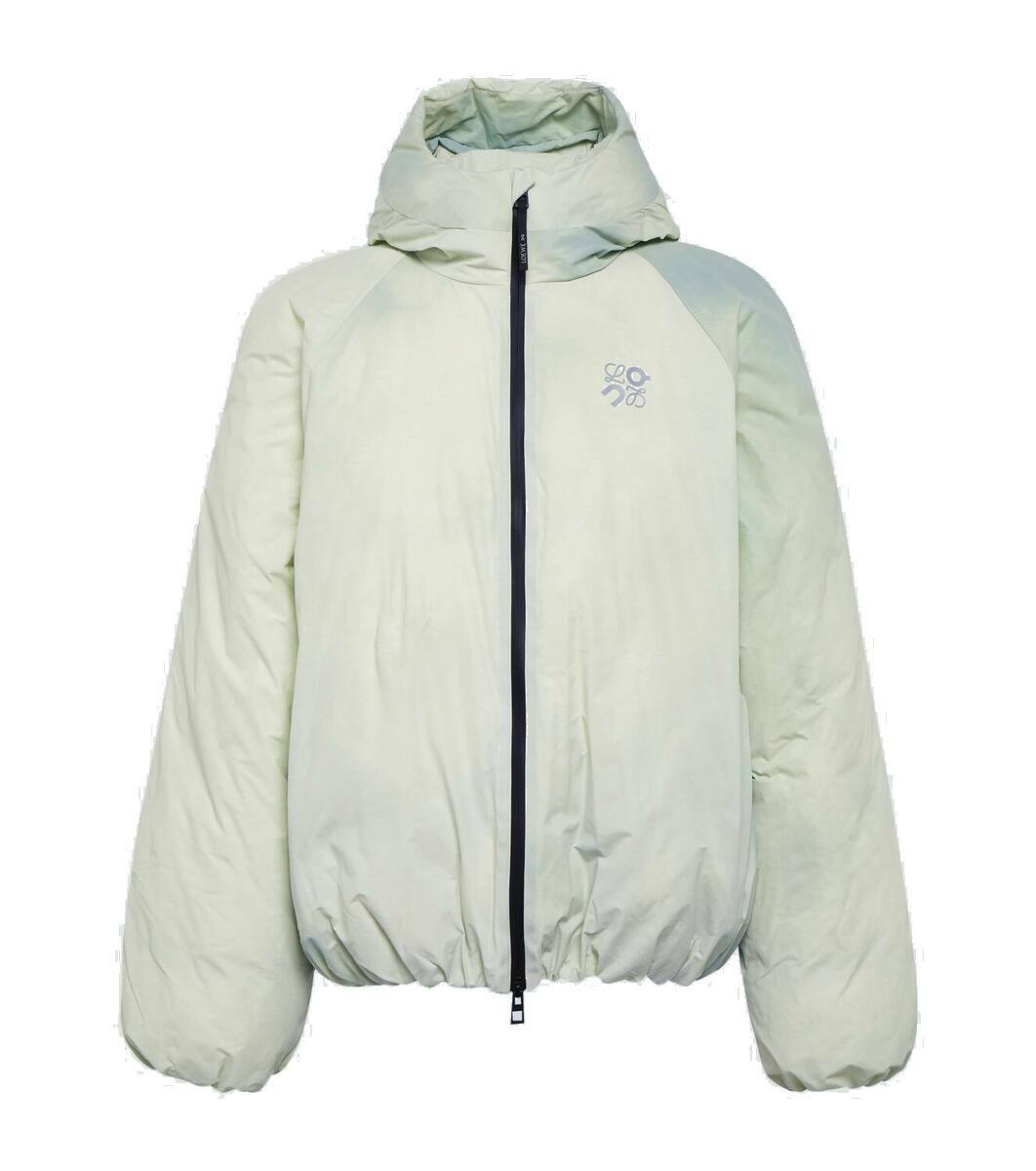 Loewe x On tie-dye technical puffer jacket Loewe