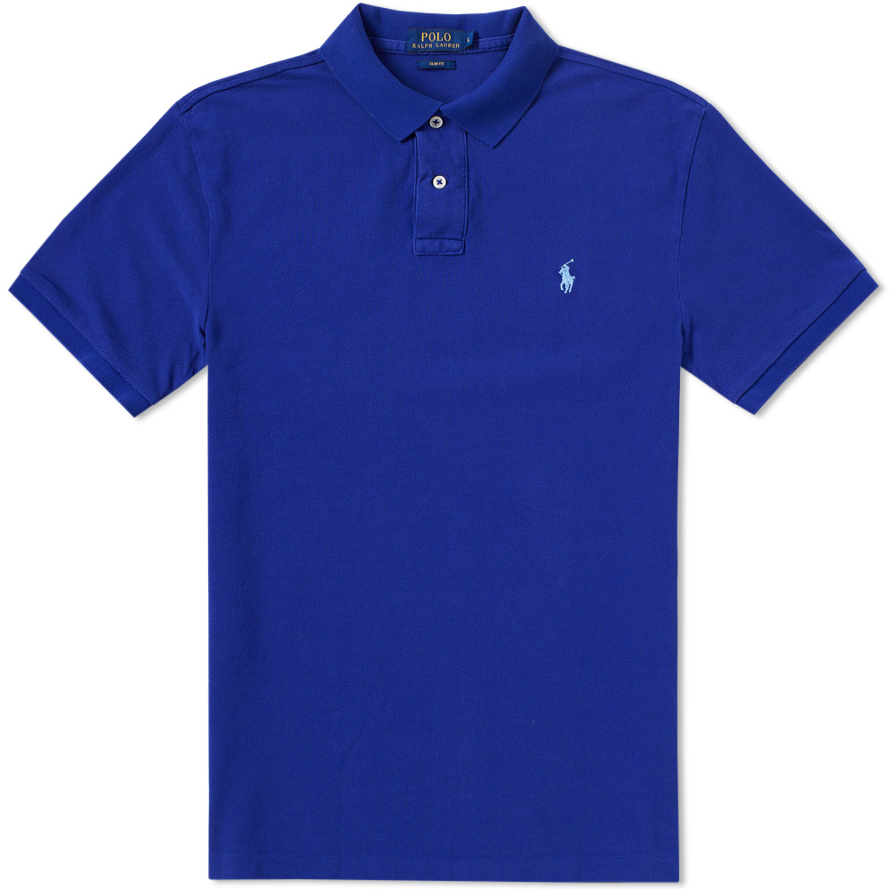 ィ*ィ様 【180/100A】POLO RALPH LAUREN ネイビー ラル Polo Ralph Lauren Slim Fit Polo Polo Ralph Lauren