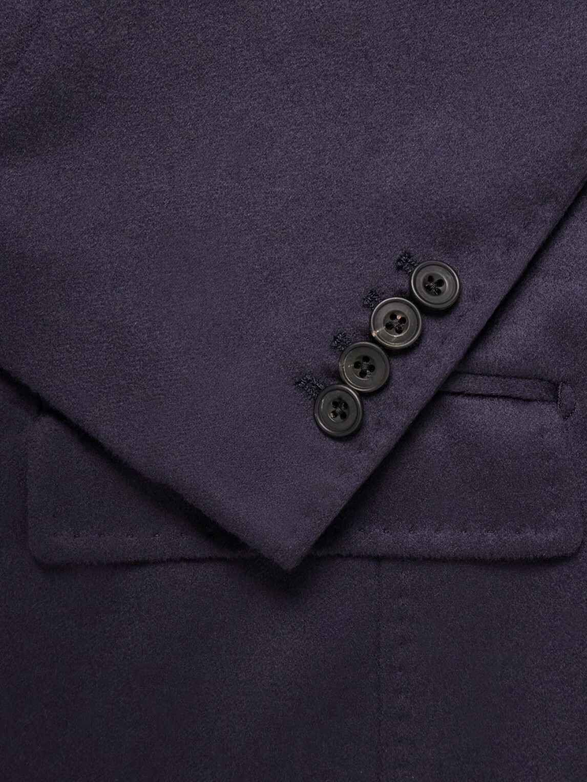 Rubinacci - Darted Cashmere Woven Suit Jacket - Blue