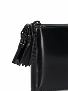 COMME DES GARÇONS WALLET Zipper Medley Leather Wallet