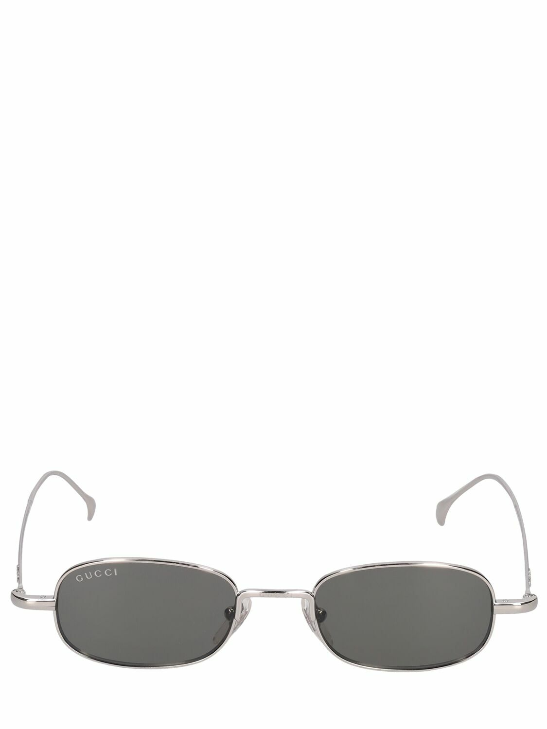 GUCCI サングラス GG165/S メタル イタリア製 シルバー シェイプ GUCCI サングラス GG165/S メタル イタリア製 シルバー シェイプ