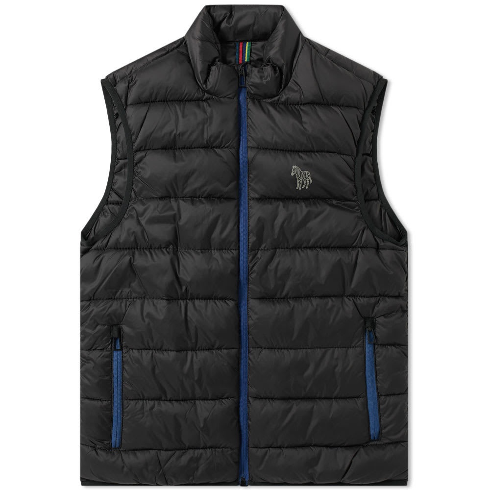 Photo: Paul Smith Reflective Zebra Quilted Gilet