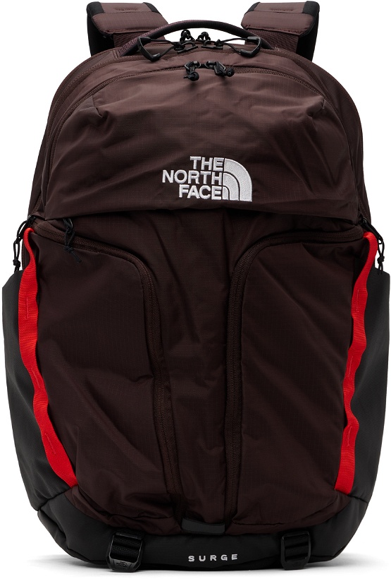 Photo: The North Face Brown & Black Surge Backpack