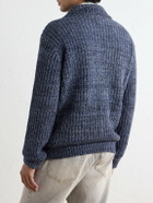 Altea - Virgin Wool Cardigan - Blue