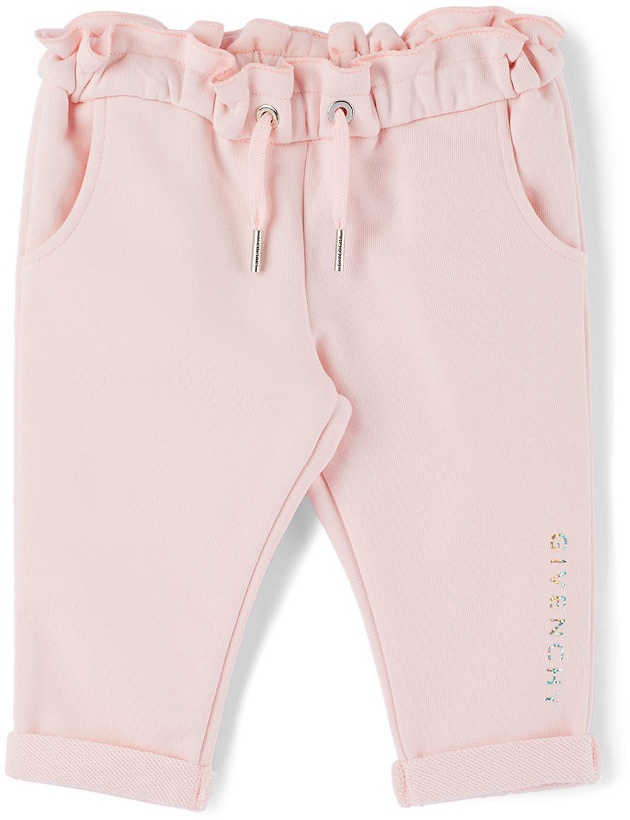 Photo: Givenchy Baby Pink Logo Lounge Pants