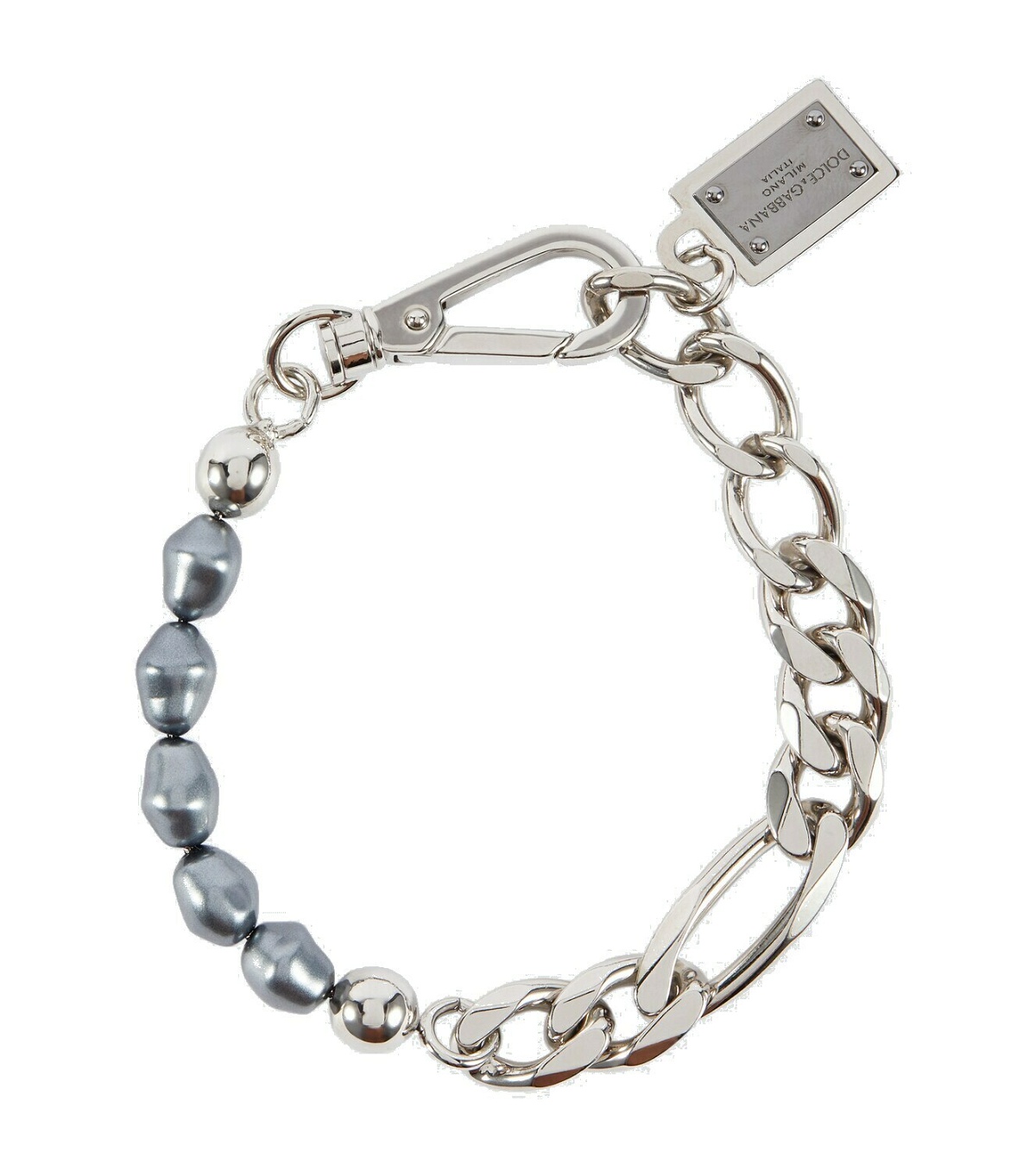 Photo: Dolce&Gabbana Beaded chainlink bracelet