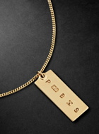 Pearls Before Swine - Braque Gold Pendant Necklace
