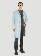 D-Roku Denim Coat in Light Blue