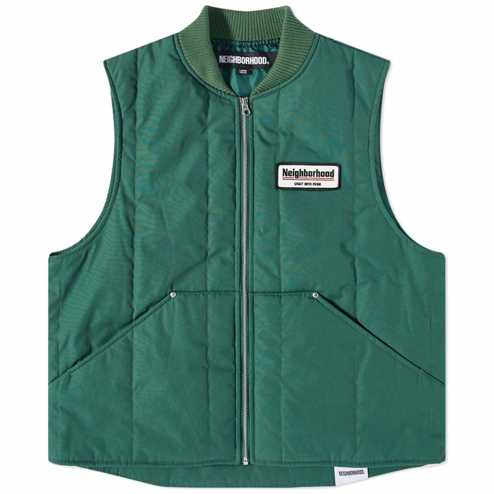 Photo: Neighborhood Men's Padded Work Vest in Green