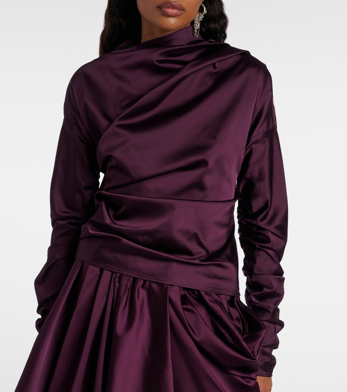 Ganni Draped top GANNI
