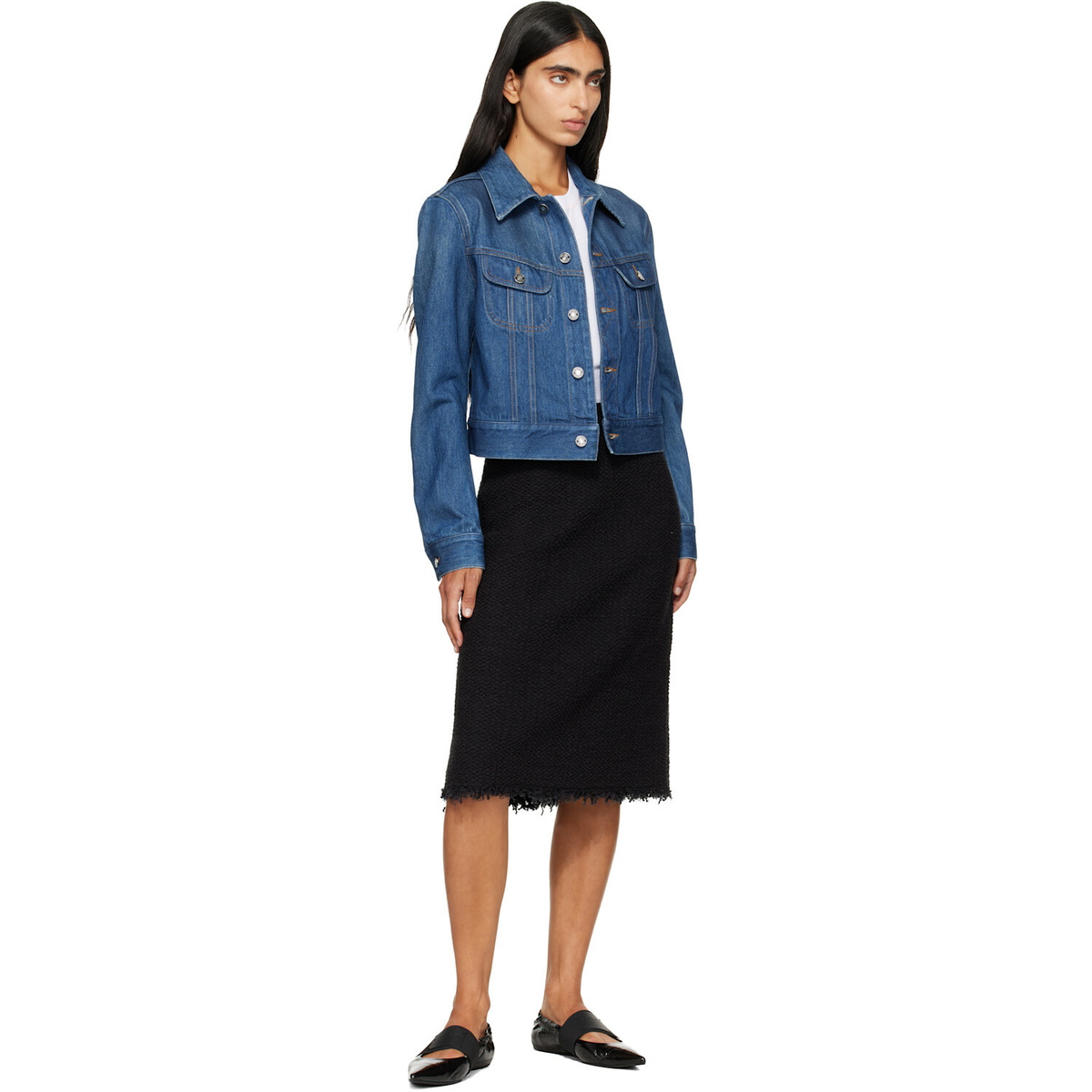Givenchy Black Crush Ballerina Flats