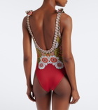 La DoubleJ Printed swimsuit