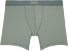 SKIMS Three-Pack Multicolor SKIMS Cotton 5 Boxer Briefs