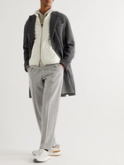 Brunello Cucinelli - Double-Breasted Virgin Wool-Twill Coat - Gray