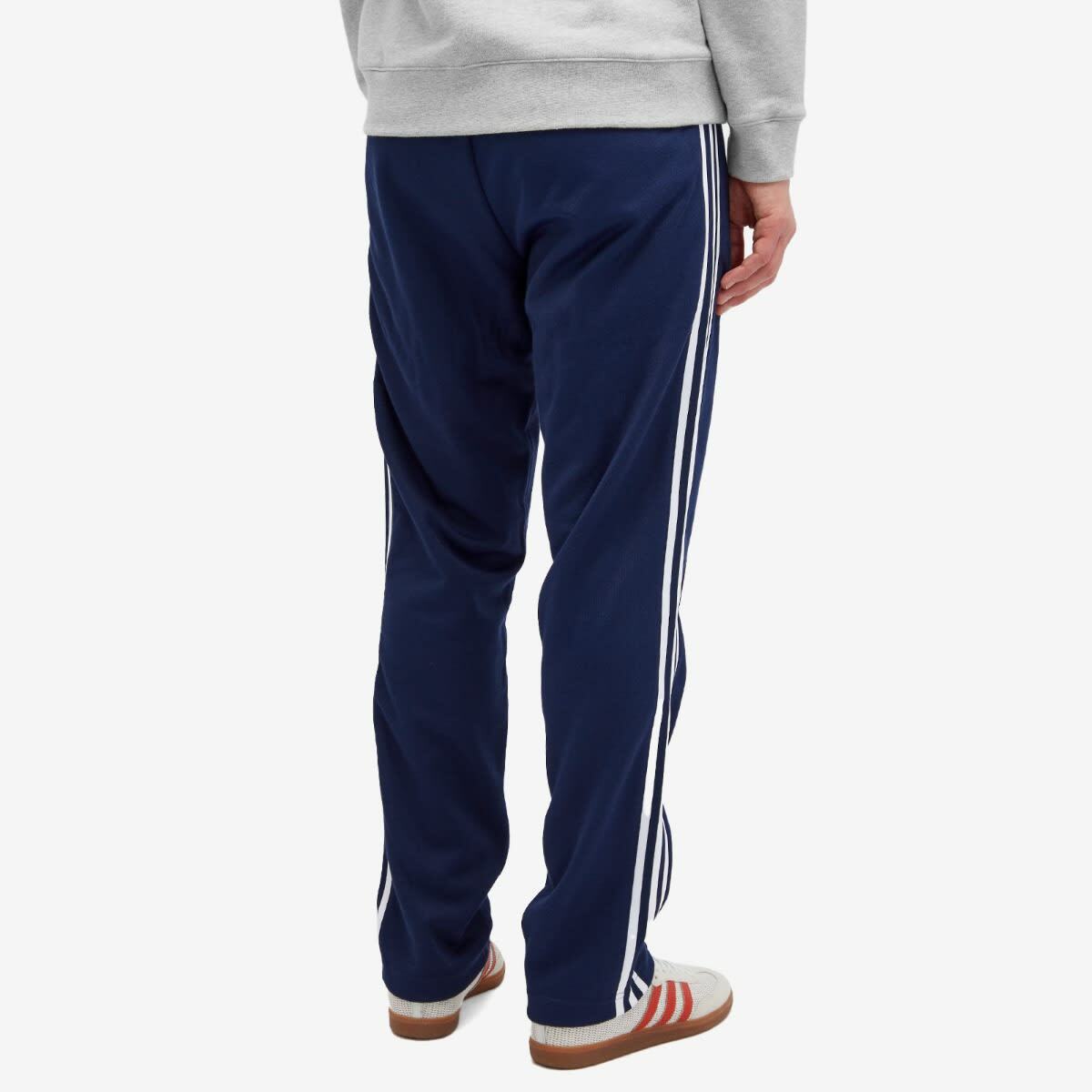 アディダス BECKENBAUER トラック パンツ NIGHT Indigo Adidas Men's Beckenbauer Track Pant in Night Indigo adidas