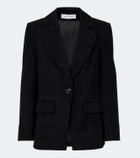 Veronica Beard Healy suede blazer