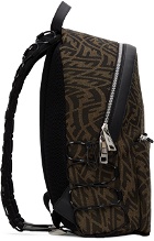 Fendi Brown & Tan FF Vertigo Backpack