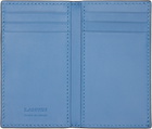Lanvin Black & Brown 'Catch By Lanvin' Two Fold Card Holder