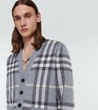 Burberry - Wilmore wool and cashmere cardigan