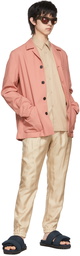 Dries Van Noten Pink Cotton Blazer