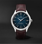 Baume & Mercier - Clifton Baumatic Automatic Chronometer 40mm Stainless Steel and Alligator Watch, Ref. No. M0A10517 - Blue