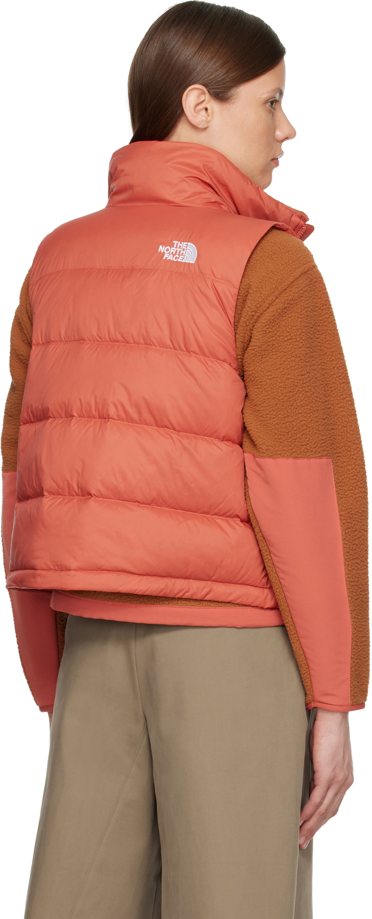 The North Face Orange Hydrenalite A-Line Down Vest