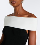 Roland Mouret Off-shoulder gown