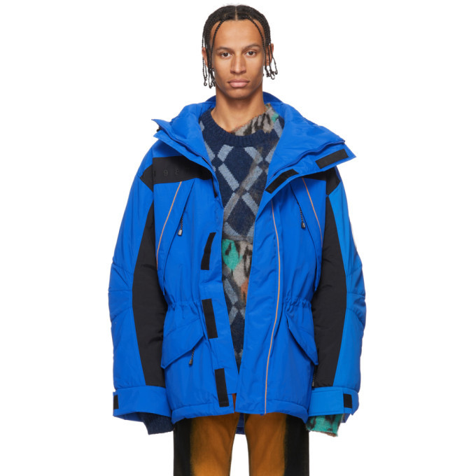 NAPA by Martine Rose Blue Silver Edition Epoch 1 Jacket